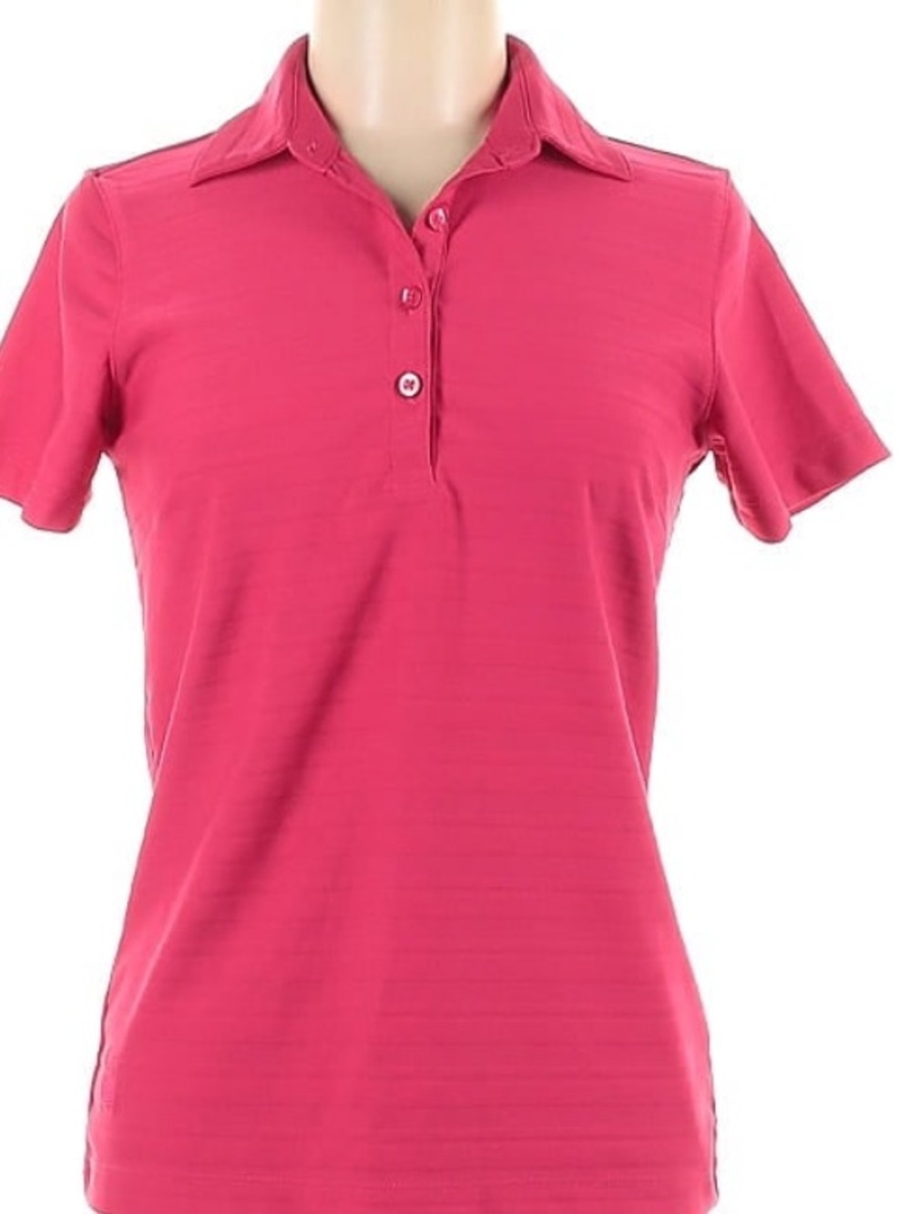 Kate Lord Pink Short-Sleeve Polo Top